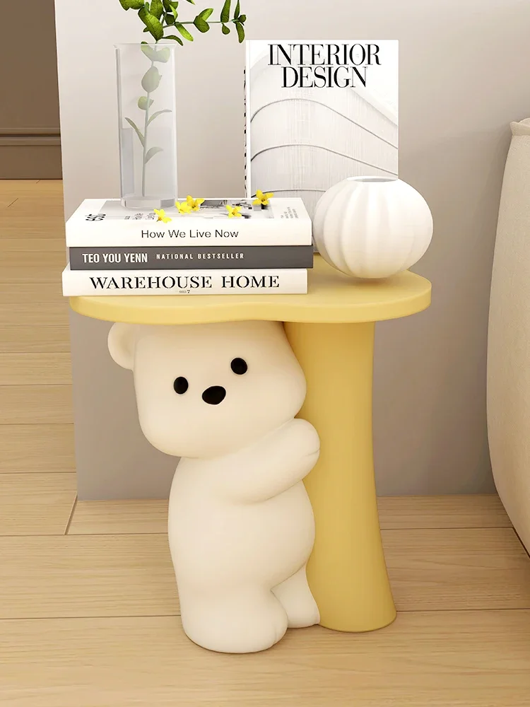 

Home Decor Bear Statue Ornaments Living Room Large Floor Decor Housewarming Gift Sofa Side Table Bedroom Bedside Table Figurines