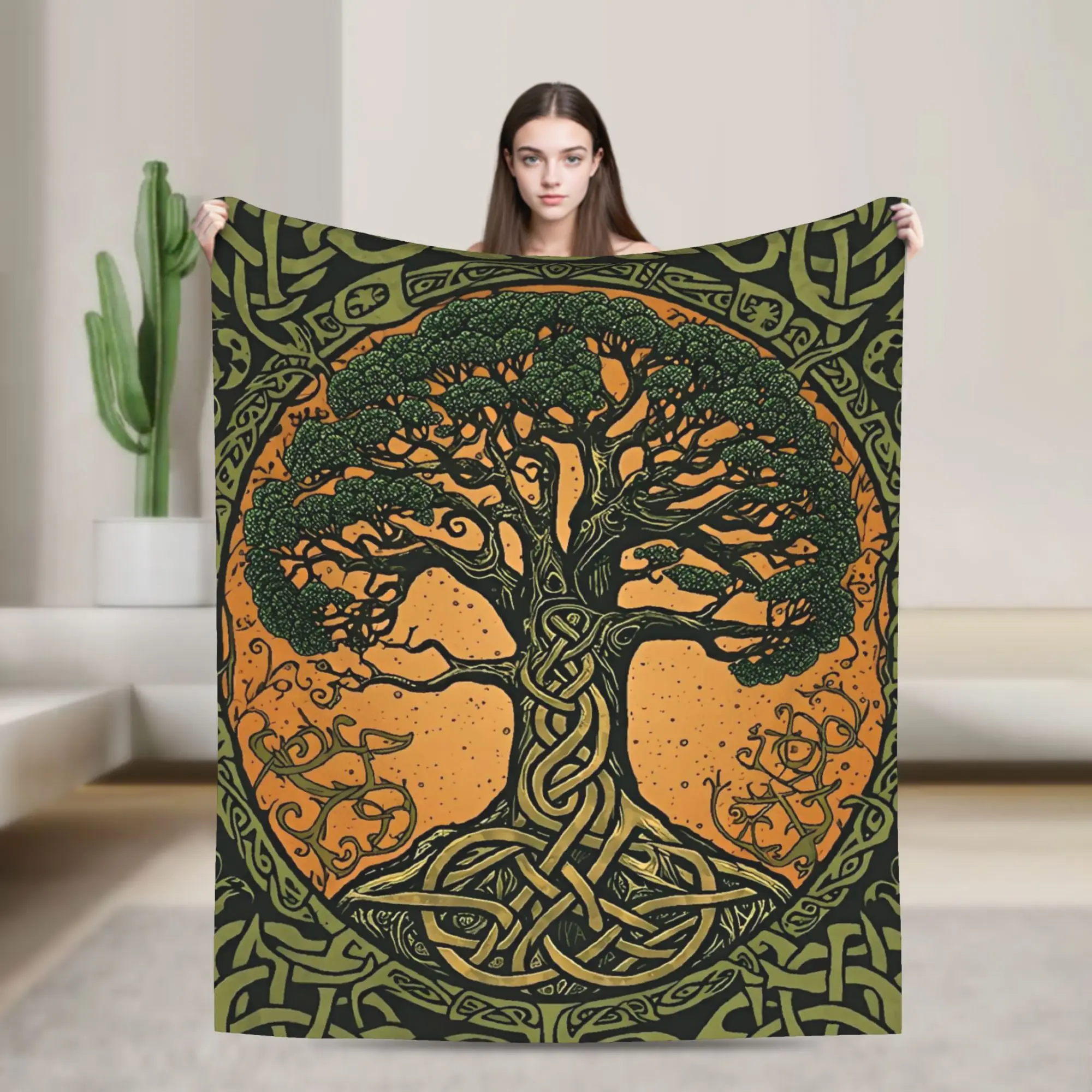 Origin Tree L-Lords Of The R-Rings Blanket Quality Warm Soft  Throw Blanket Winter Camping Couch Bed Novelty Bedspread
