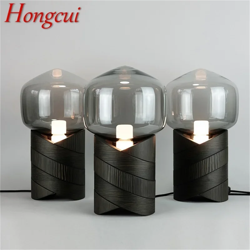 Hongcui Contemporary Creative Table Lamp Simple LED Desk Light Decorative for Home Bedroom Living Room