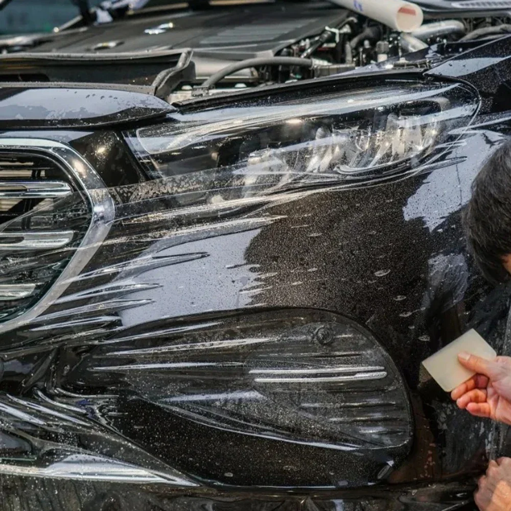 

8.5mil TPU PPF Car Wrap Film Self-Healing Anti-Scratch Gloss Transparent Protective Film Sticker Auto Paint Protection Cover