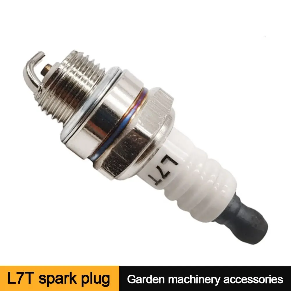 L7T Sparking Plug Mower Strimmer Parts Durable Universal Mower Spark Plug Lawn Strimmer Spark Plug 2 Stroke Engine