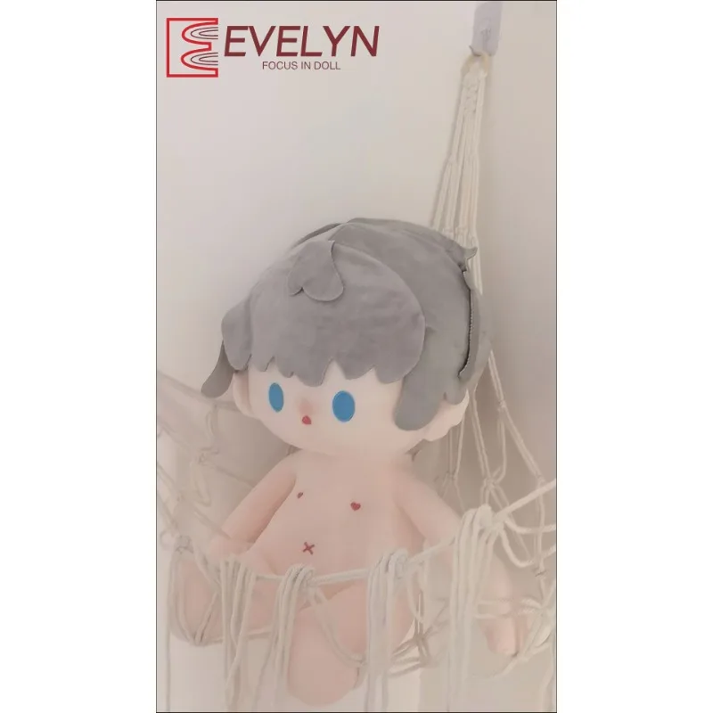 Evelyn brinquedo redes amor e espaço profundo parede canto pendurado rede de armazenamento organizador tecido crianças malha recheada boneca brinquedo corda rede