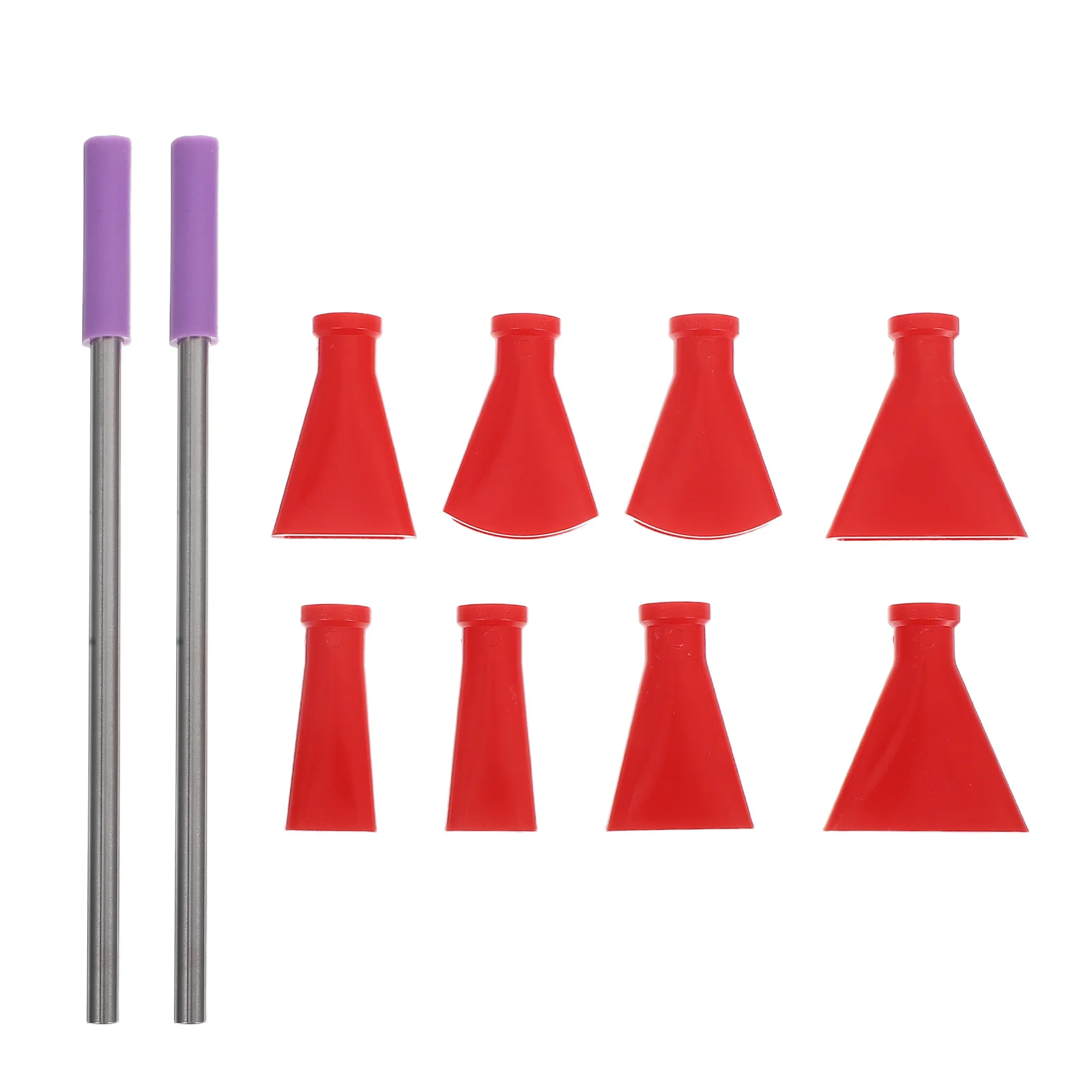 

1Set Acrylic Painting Supplies Stainless Steel Straw Blow Nozzles Kit Precision Control Bloom Effects DIY Projects