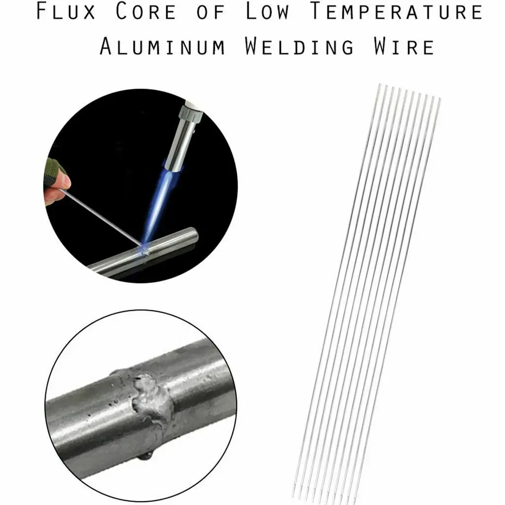 

Aluminum Brazing Rods Wire 100pcs Flux Cored for Welding and Surfacing Alloys 1 6MM x 50CM Suitable for Various Metal Repairs