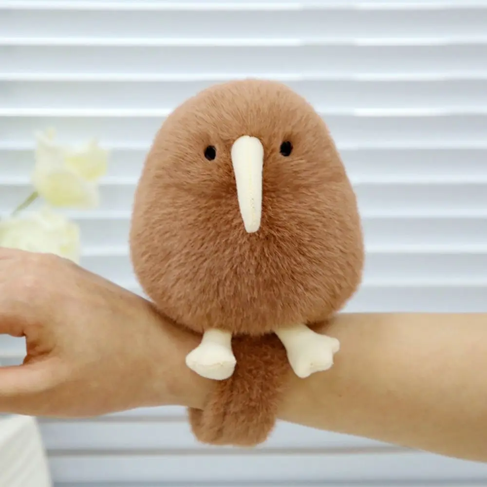 Künstliche Vogel Slap Armband Serie Simulation süße Puppe Plüsch Puppe Slap Armband 12 cm weiche kleine Vogel Plüsch Handgelenk Band