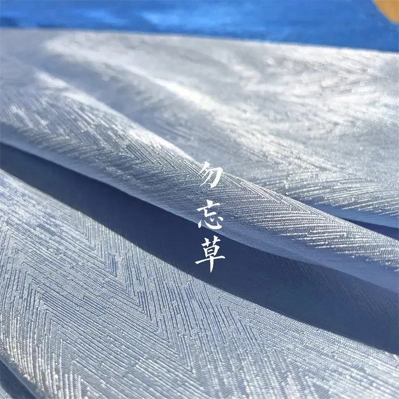 متعرجة الصلبة الجاكار النسيج العتيقة Hanfu الحصان الوجه شيونغسام أعلى مفرش طاولة فستان DIY مصمم الملابس لخياطة القماش