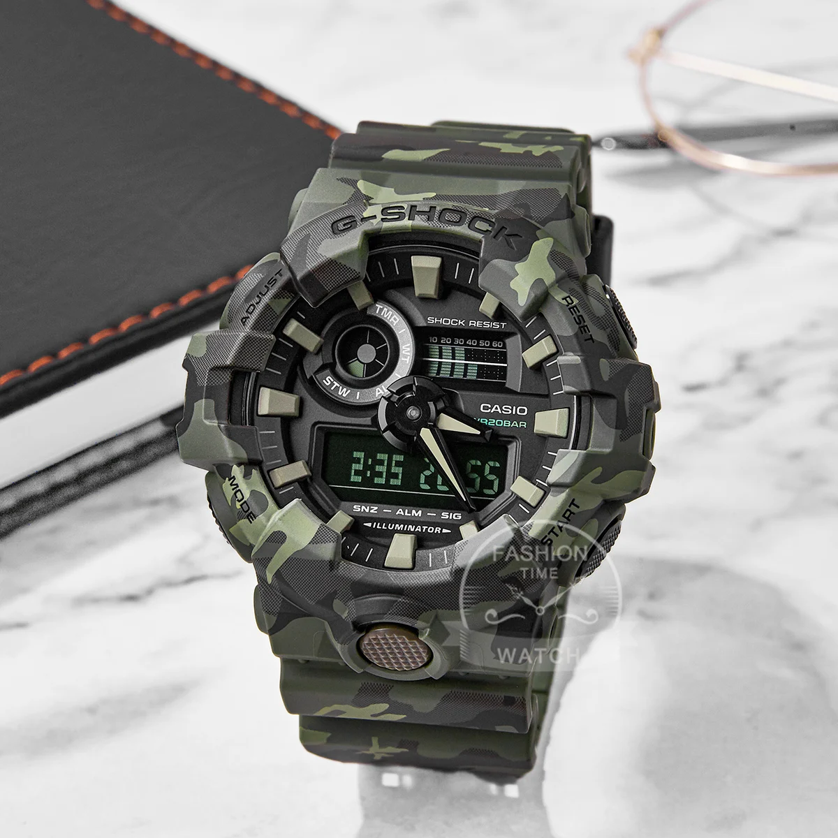 Casio watch for men set brand luxury LED digital Waterproof multi-functional camouflage model watch relogio masculino