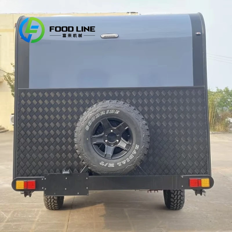 Camper pop-up fuoristrada in alluminio completamente attrezzato personalizzato - Doppia piega per avventure in campeggio all'aperto