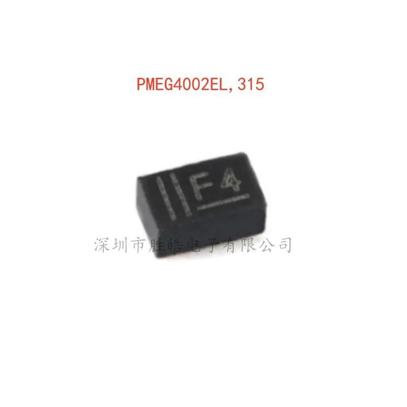 

(10PCS) NEW PMEG4002EL,315 DFN1006-2 40V, 0.2A Low-VF Schottky Barrier Rectifier 4002EL,315 Integrated Circuit