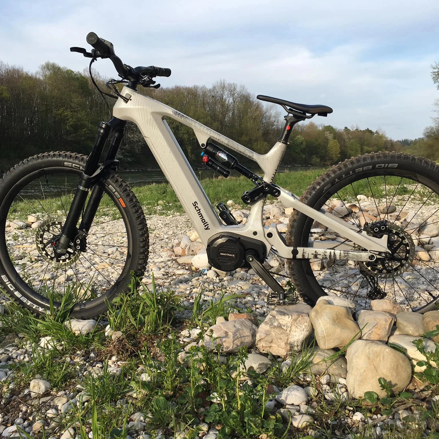Carbon Fiber Fat Tire Dengfu E23 Ebike Frame Bafang G510 M620 1000w Motor Hidden Down Tube Battery Full Suspension Frame - view 4