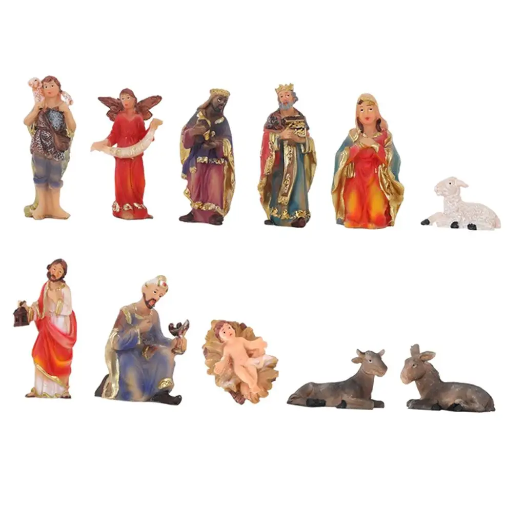 11Pcs Christmas Figurine Set. 3