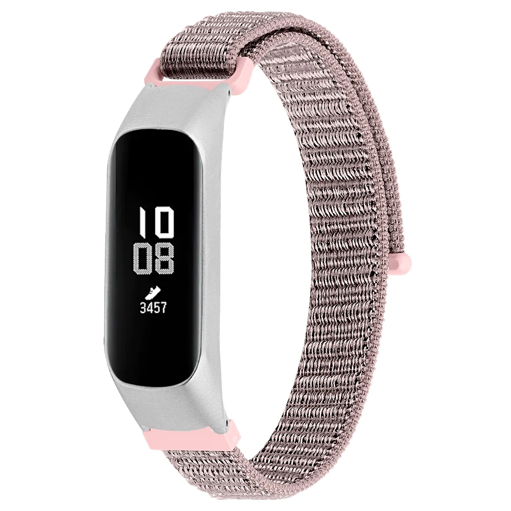 Nylonowy pasek do Samsung Galaxy Fit e Watchband z Super lekką ramką zegarka