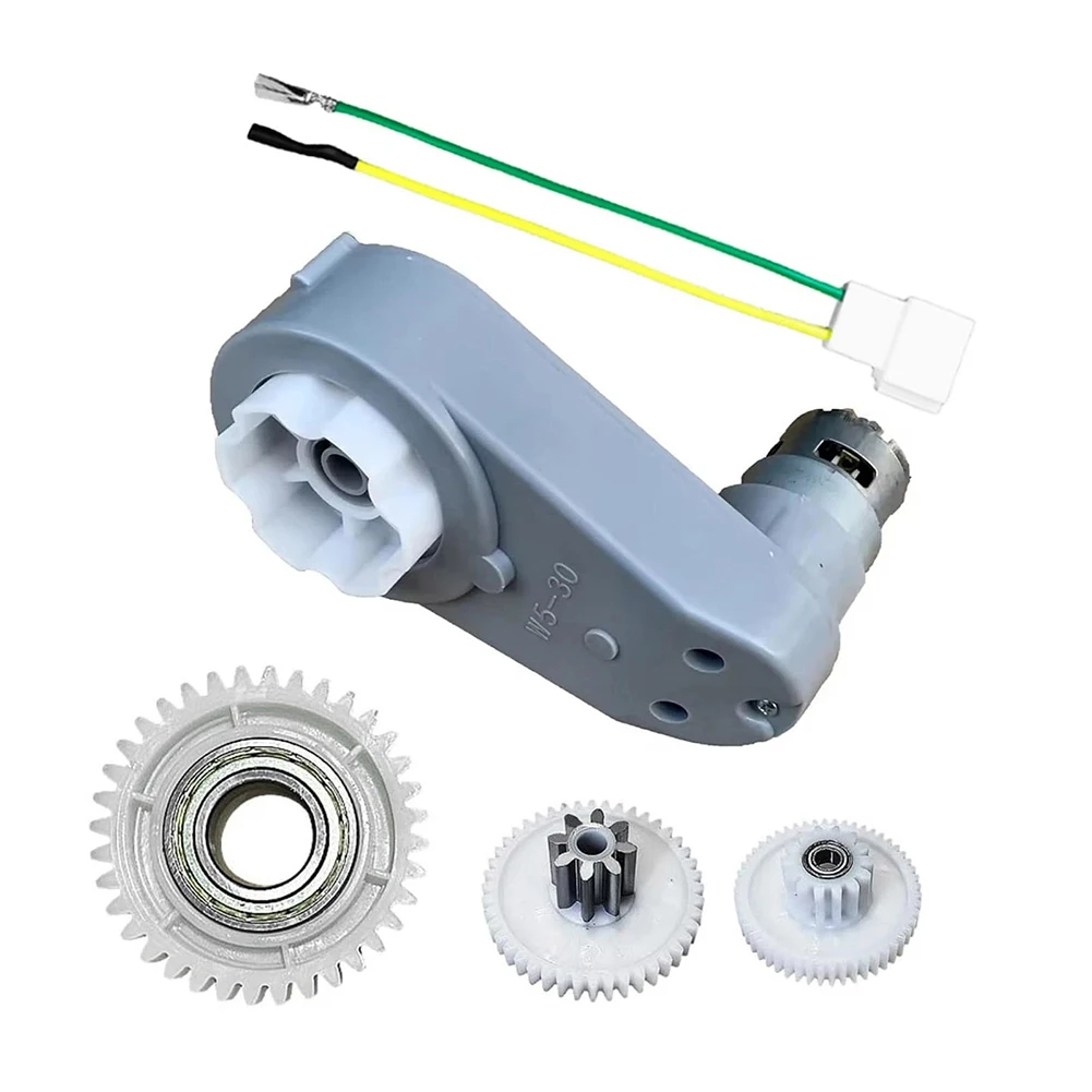 For DIY Electric Vehicle Project Electric Toy Car Motor Powerful Electric Toy Car Motor Motorcycle Starter 1 75 Gear Ratio