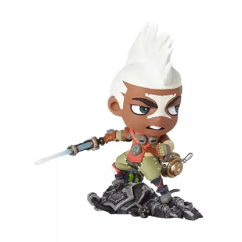 

Goods in Stock Original LOL The Boy Who Shattered Time Ekko Game Character Q Version Model Collectible Toys