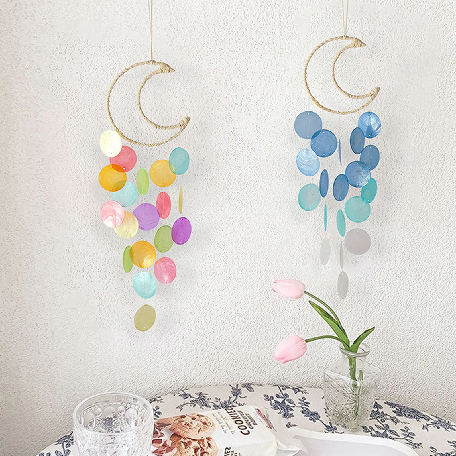 

100 шт., лист ракушек, декоративные ракушки, подвески, круглый кулон, сделай сам, ломтики, материал для изготовления ювелирных изделий, колокольчик, украшение для дома, серьги