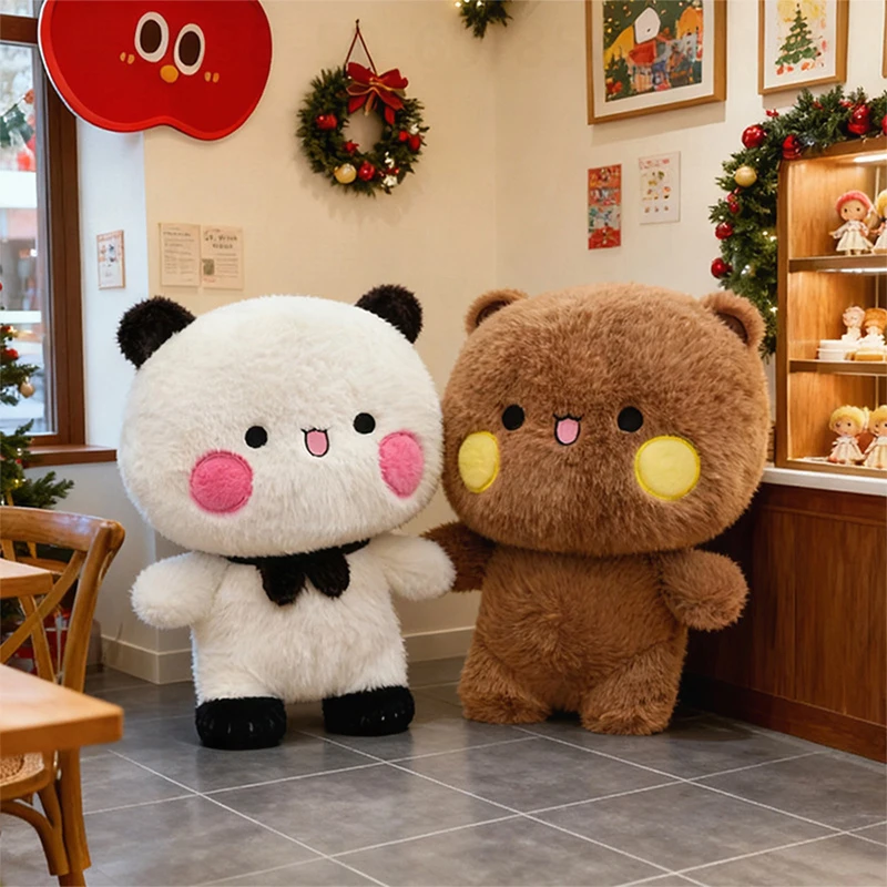 

New 60cm Cute Plush Toy Bubu Stuffed Animal Cute Doll Couple Doll Kids Birthday Christmas Gift for Children Soft Plushie Present