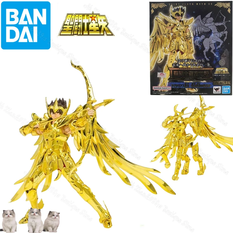 

Оригинальный BANDAI Saint Cloth Myth EX SAGITTARIUS SEIYA INHERITOR OF THE GOLD CLOTH ПВХ в наличии Аниме Фигурки Модель игрушки