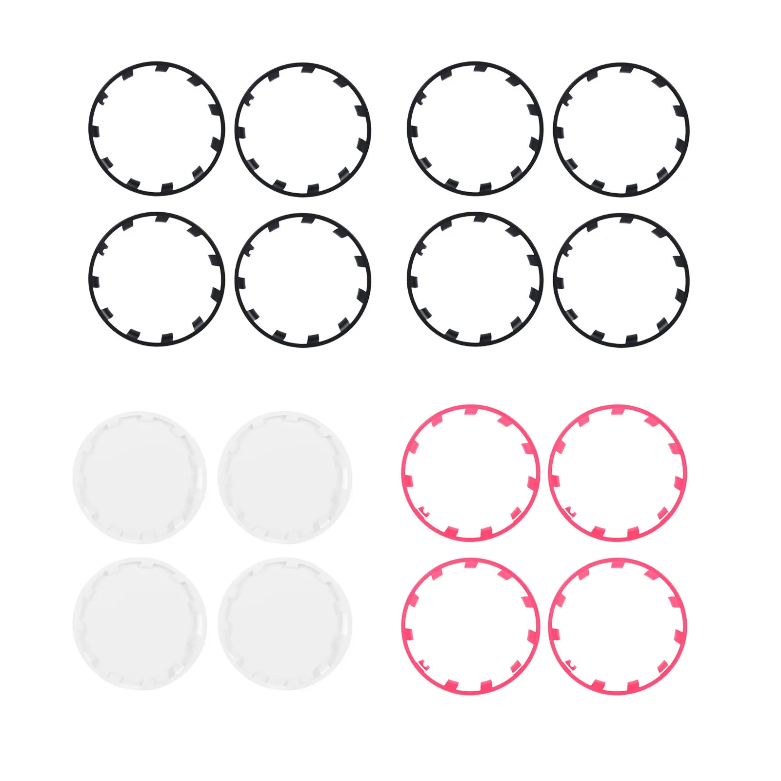 

4PCS Wheel Rim Protection Ring Decorative Precise Fit Replacement for Tesla Model Y 21in 2021 to 2024 Wheel Edges Protector Ring