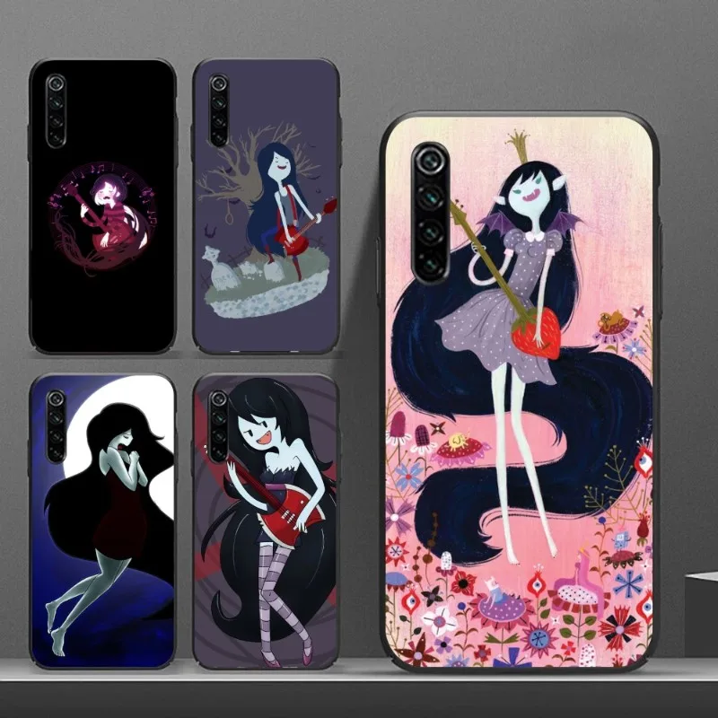 Anime Marceline Mobile Cell Phone Case for Realme GT 2 9i 8i 7i Pro X50 X2 C35 C21 C20 C11 C3 Black Soft Phone Cover Funda