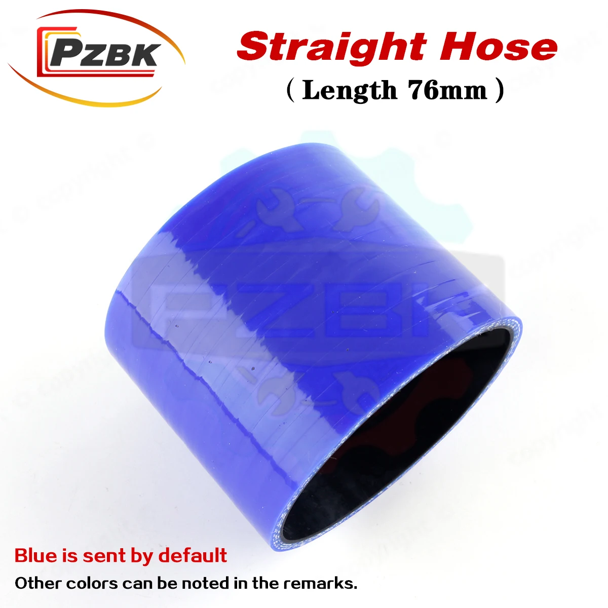 

76mm Length Straight General Silicone Coolant Intercooler Pipe Tube Hose ID 38mm 41mm 45mm 48mm 51mm 55mm 57mm 60mm 63mm 65mm