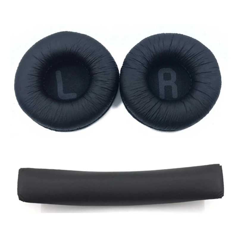 

Headset Earpads Covers forJBL Tune600 T500BT Earphone Earmuffs Replaced Old Earpads Comfortable to Wear 448F