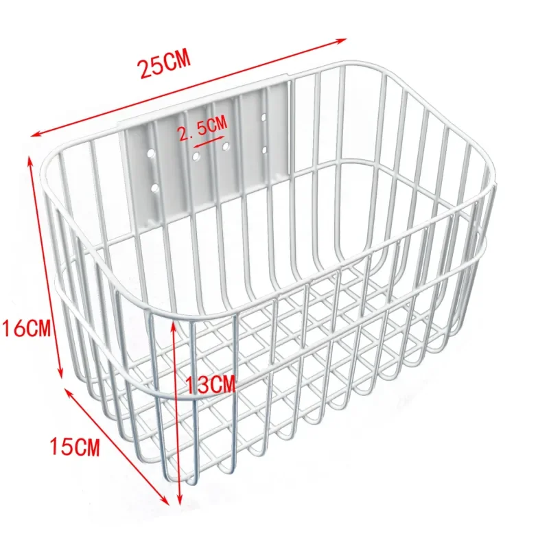 Hospital Accessories Square Basket for Medical Trolly Cart Wall Mounting Support Medical Machine Holder