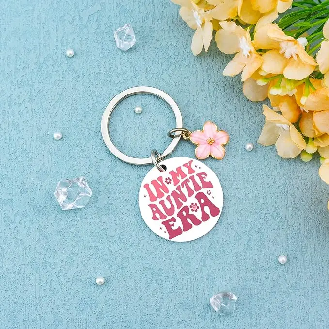 Geschenkideen für Tanten, Schlüsselanhänger, Tanten-Geschenke von Nichte, Neffe, bestes Tanten-Geschenk, Muttertag, Geburtstag, Weihnachtsgeschenk für Tante, neue Tante – Detail 5