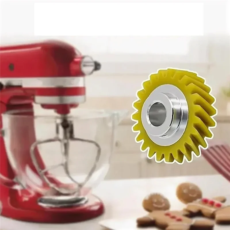 【Clearance-Sale!】Kitchenaid Replacement Parts W10112253 Mixer Worm Gear & W10380496 Carbon Brushes Replace Part Worm Gear Access