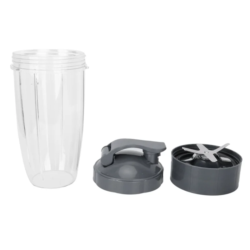 32OZ Blender Cup Cross Blade Holder Flip Lid Juicer Accessories Replacement Parts