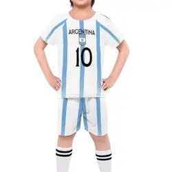 Youth Football Uniform National Team 3d Printed t-Shirt Short Sleeve Shorts Set High Quality Boys And Girls Sportswear Set kids