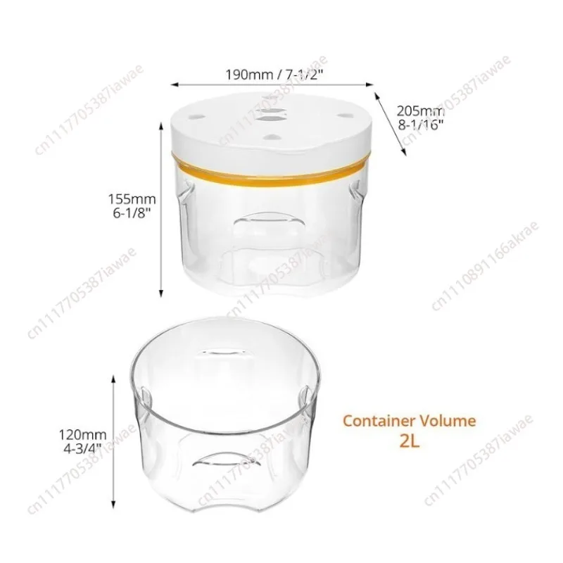 Resin Craft Making Bubble Remover 2nd Gen 95kPa High Vacuum Epoxy Degassing Chamber Airless Tool