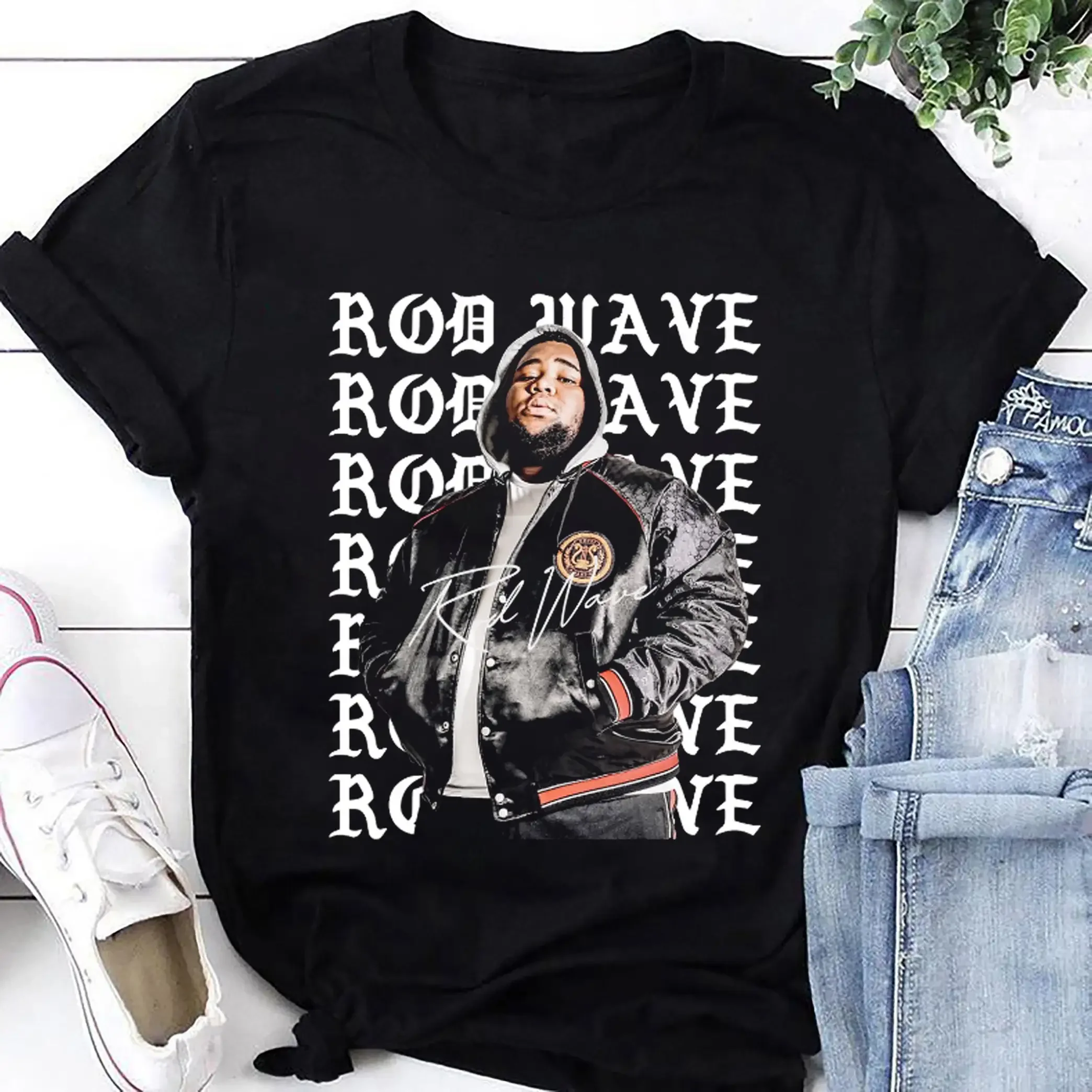 Rod Wave Nostalgia Tour 2023 T Shirt Concert Merch Rapper Fan