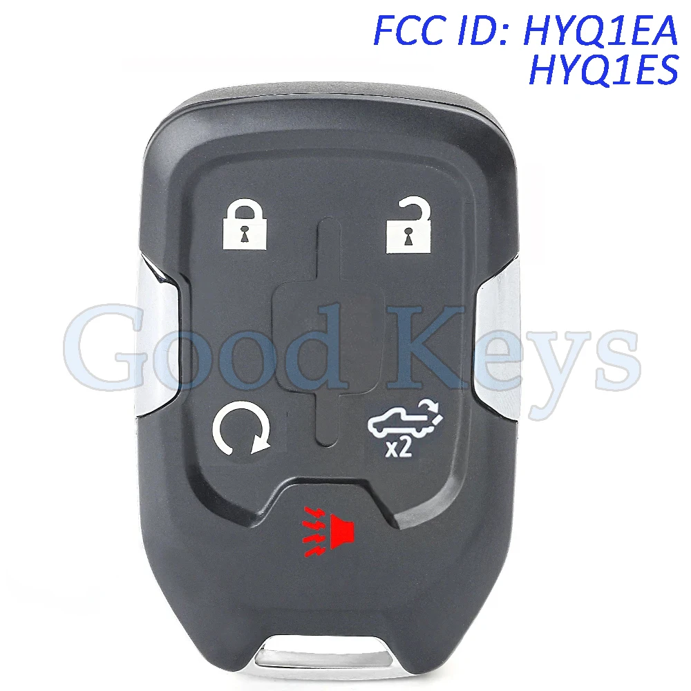 

HYQ1EA HYQ1ES Remote Key Fob for GMC Sierra 1500 2500 3500 for Chevrolet Silverado 1500 2500 3500 2019-2023 Tailgate/ Starter