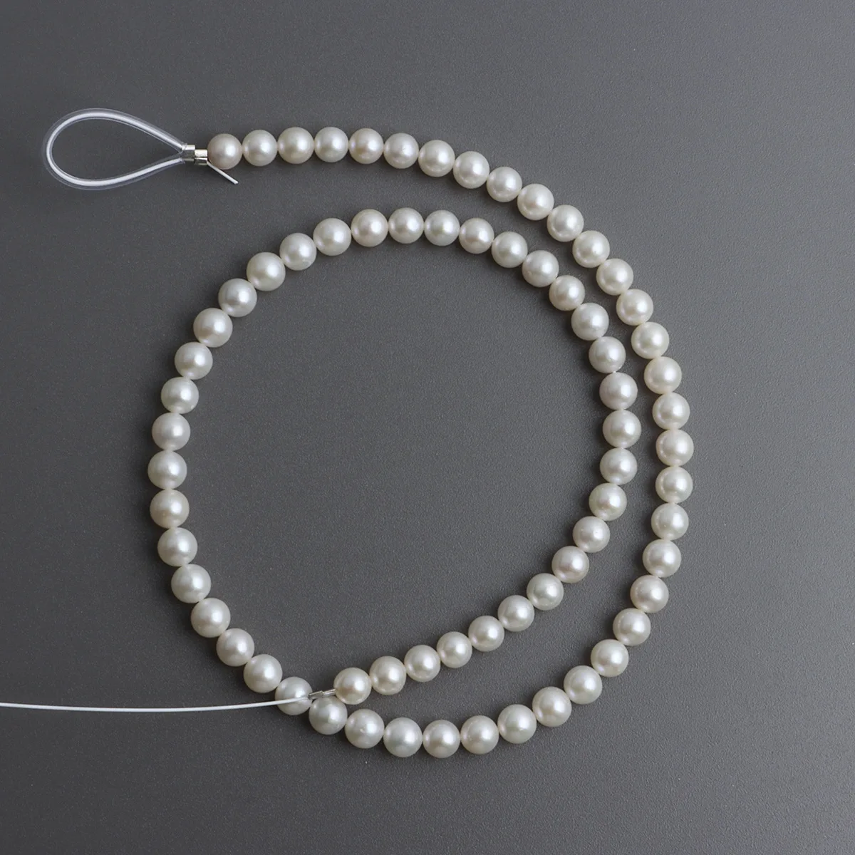 

Natural Freshwater Pearl Strong Light 6mm Round Baby Bead Near Perfect Round Loose Bead DIY Jewelry Material Accessories