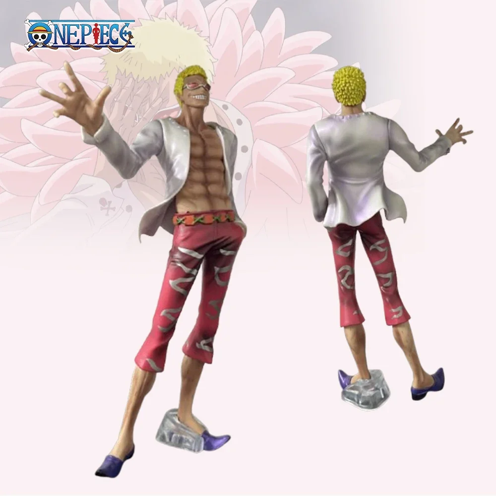 

29cm/11.4inch One Piece Anime Character Donquixote Doflamingo PVC Action Figure Figurine Model Collection Decoration Toys Gift