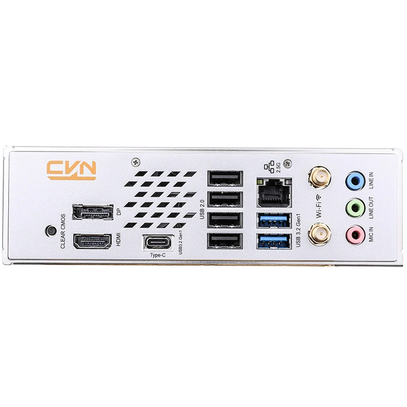 Imagem -05 - Placa-mãe Colorida Cvn Itx Ddr5 Wifi Cvn B760i Frozen Wifi d5 V20