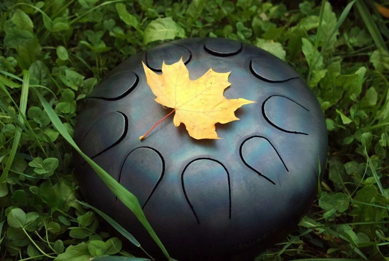 Steel tongue drum 11 notes, any scale, steel drum hand drum hand disc