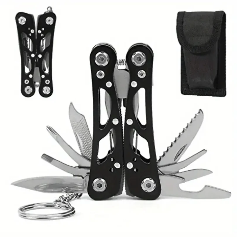 

Outdoor Hunting Survival Rescue Tactical Multipurpose Repair Tool Folding Multi-tool Pocket Knife Pliers Mini Portable Fold