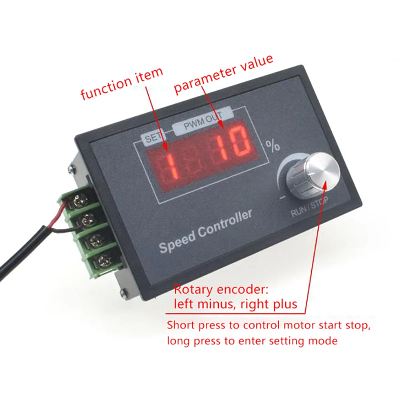 DC6-60V Pwm Motor S…