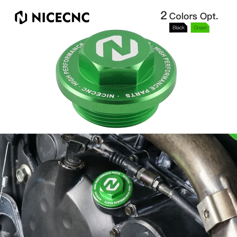 Tapa de llenado de aceite de motocicleta para Kawasaki KLR650 KLR 650 2007-2024 NINJA250R 01-2012 NINJA300 13-17 VERSYS-X 300 KLX110L 2017-2024