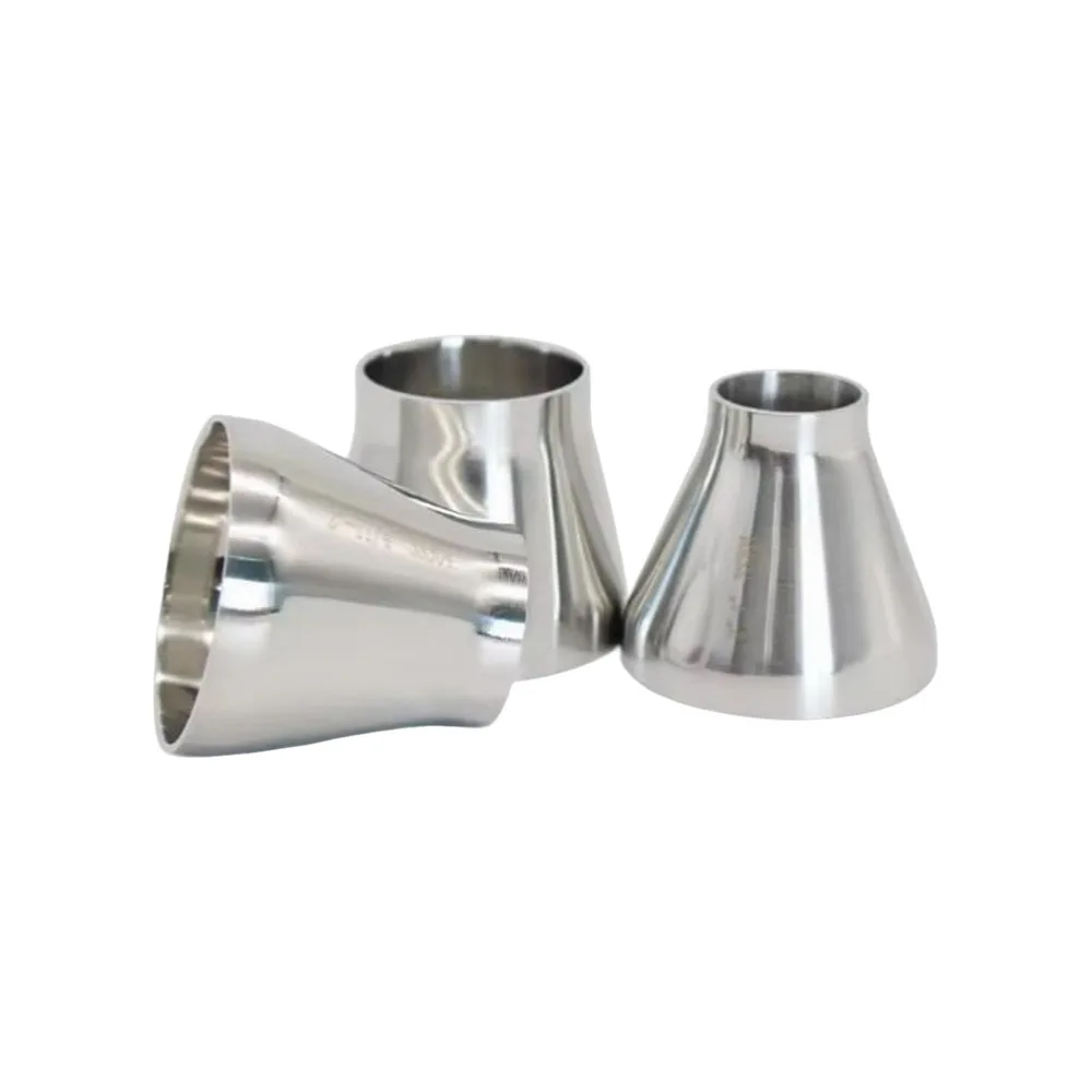 Welded Sanitary Fittings 304/316L Stainless Steel Concentric Reducer OD 19-102mm Homebrew Beer Brewing Pipe Fitting