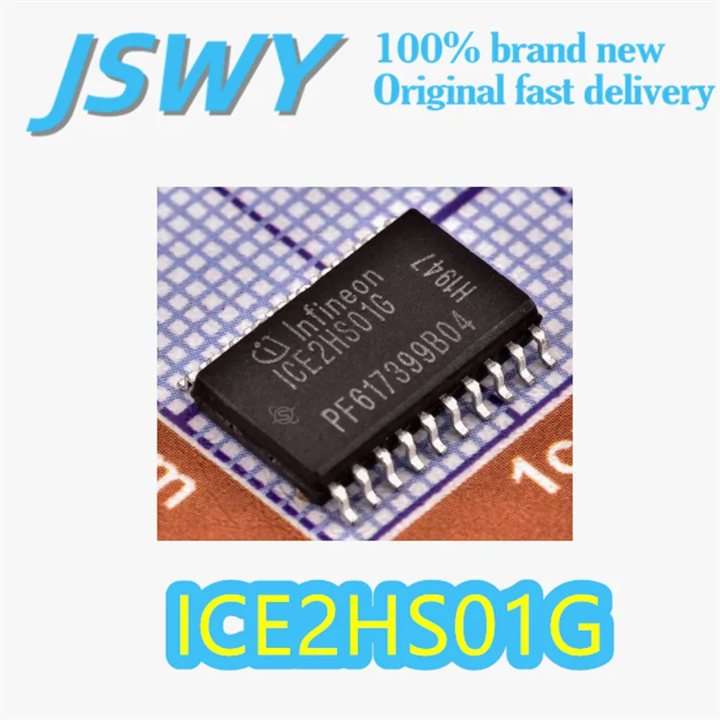 

(5/50 pieces) ICE2HS01G Original ICE2HS01 20-SOIC Package High-Performance Resonant Mode Controller 11V-18V In Stock