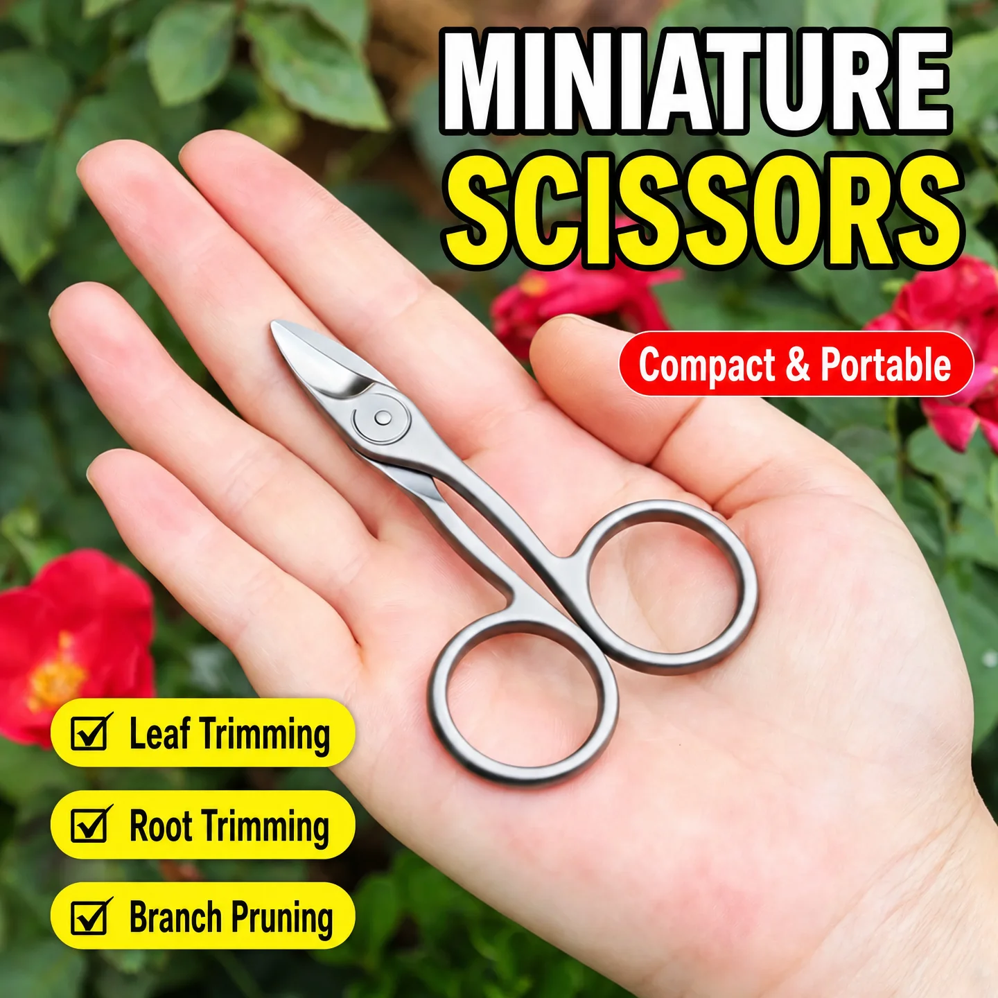 Succulent Arrangement Mini - مقص بونساي من الفولاذ المقاوم للصدأ،
