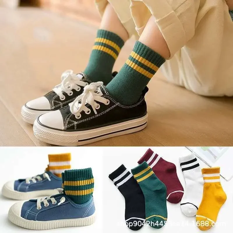 5Pairs Baby Socks Cotton Spring Autumn Cartoon Animal Children's Sock Girls Cute Newborn Boy Toddler Kids Socks 0-6 Years