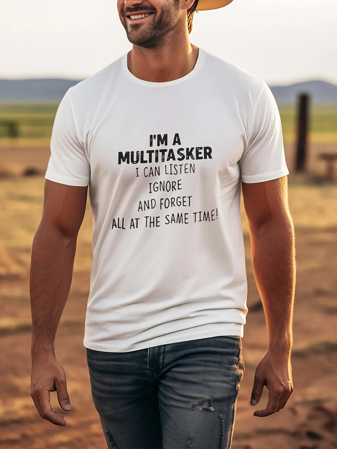 

New Men's T-Shirt - Short Sleeve Crew Neck Soft Fitted Tees Fresh Classic T-Shirts Male Unisex Streetwear Tops 2026