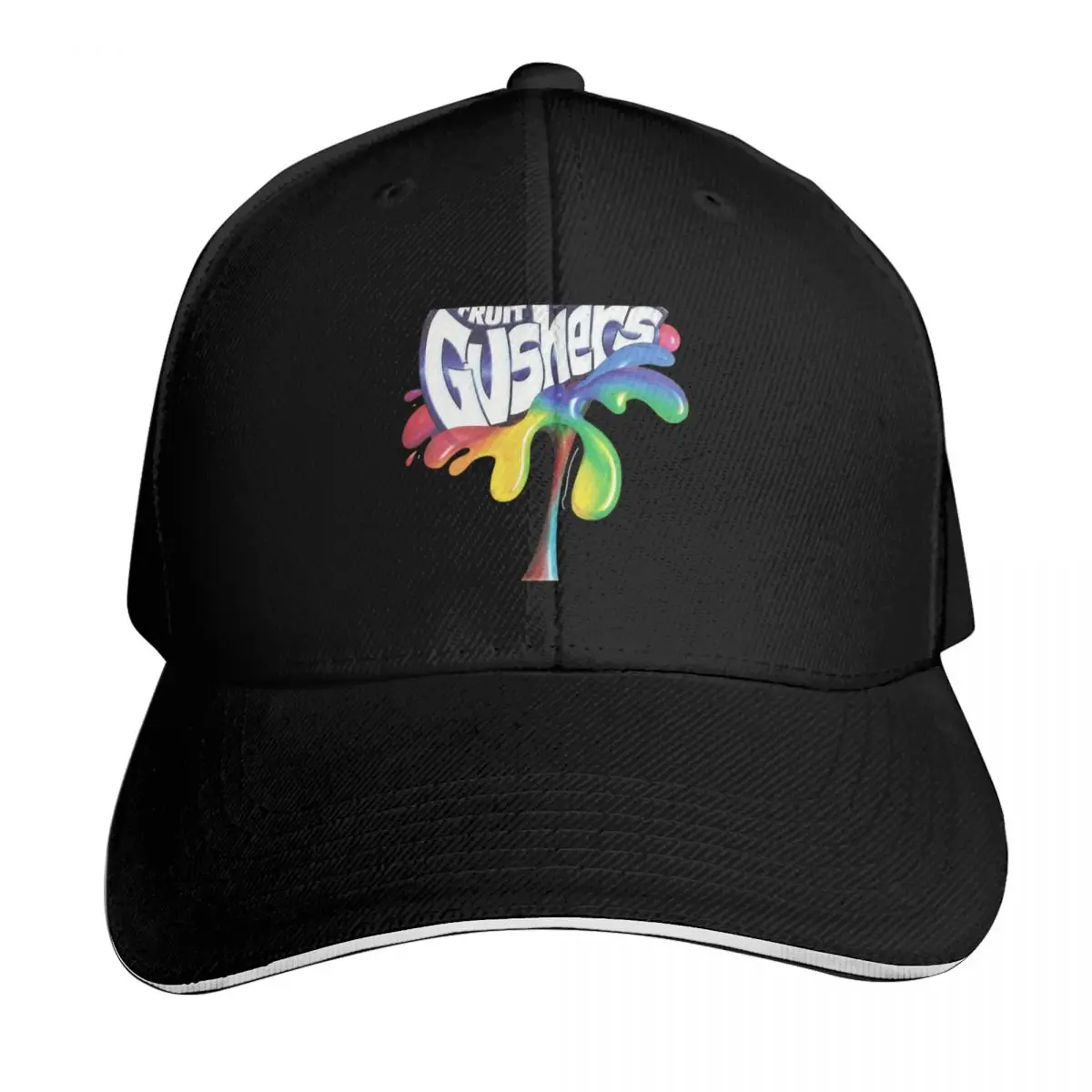 Fruit Gushers 90s logo Classic T-Shirt Baseball Cap Unisex for Men Women Outdoor Golf Running Hiking Summer Beach Travel