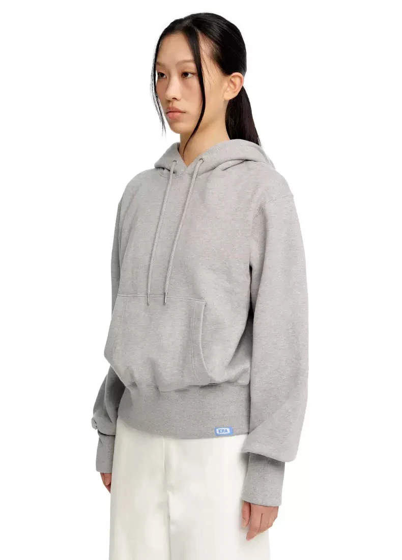 ay عارضة بسيطة اللون هوديي طويل Sve الشارع Sle المرأة البلوز مستقيم قطع القطن 00٪ موسم الربيع