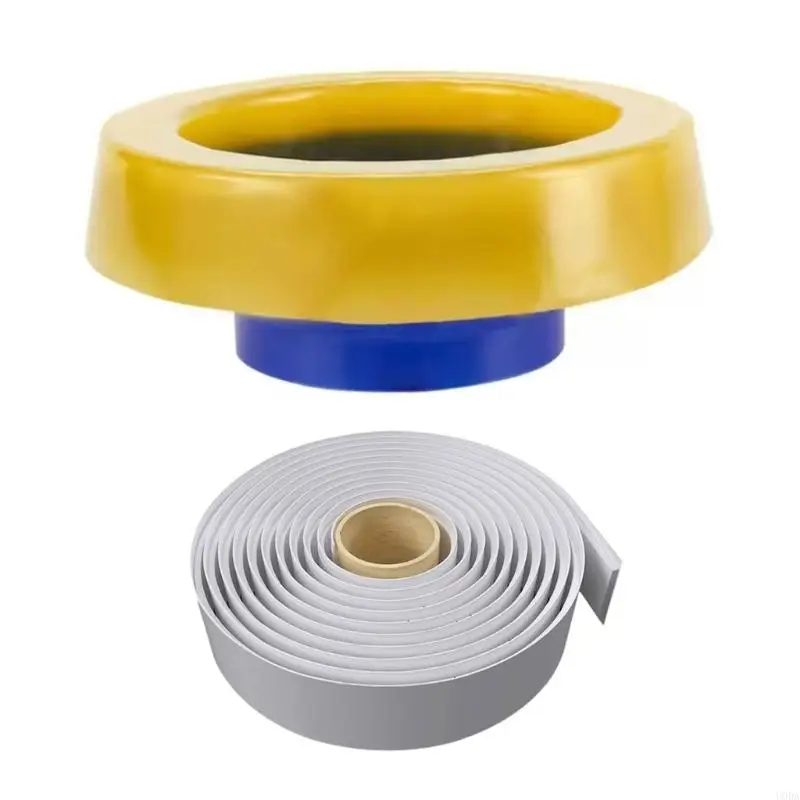  Bathroom Toilet Bowl Gasket Prevent Backflow Toilet Flange Sealing Rings Floor Outlet Drain Pipe Flange Rings Enduring