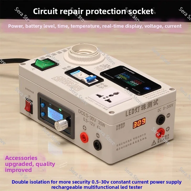 Maintenance Protection Socket Short Circuit Test Multifunctional Power Supply Detection Power Current LED Bead Test
