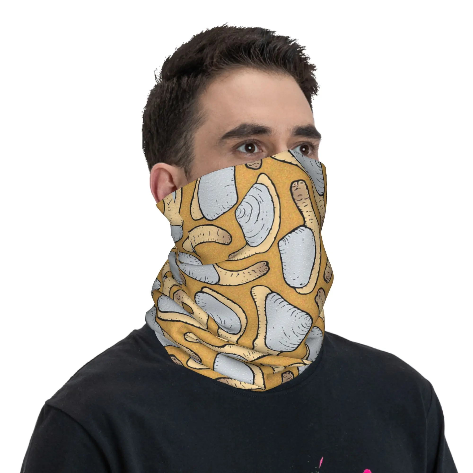 

Geoduck Clams бандана на шею маска с принтом шарф теплая повязка на голову походная рыбалка для мужчин женщин взрослых зима